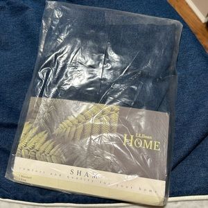 L.L. Bean Home 2 Denim King size sham